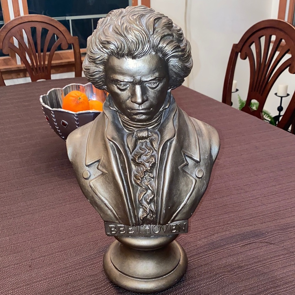 Vintage Ludwig van Beethoven bust